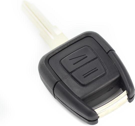 CarGuard Κέλυφος Κλειδιού Αυτοκινήτου με Λάμα με 2 Κουμπιά για Opel