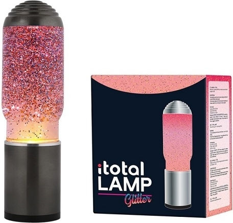 I-Total Lustră Decorativă Lampă de lavă Roz