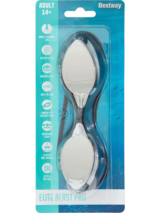 Bestway Elite Blast Pro Ochelari de Înot Adulți Negru