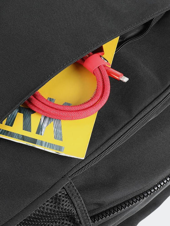 Tigernu Wasserdichte Rucksack für Laptop 17 mit USB-Anschluss in Schwarz Farbe T-B3143XL-Schwarz