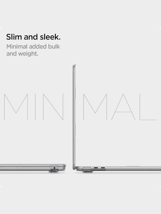 Θήκη Spigen Sgp Thin Fit Apple Macbook Air 15 M5 2026 M4 2025 M3 2024 M2 2023 Model 2941 Διαφανο Acs06957