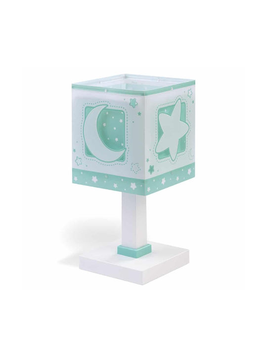 Ango Lampă portabilă pentru copii Moonlight Verde 15x15x30εκ.