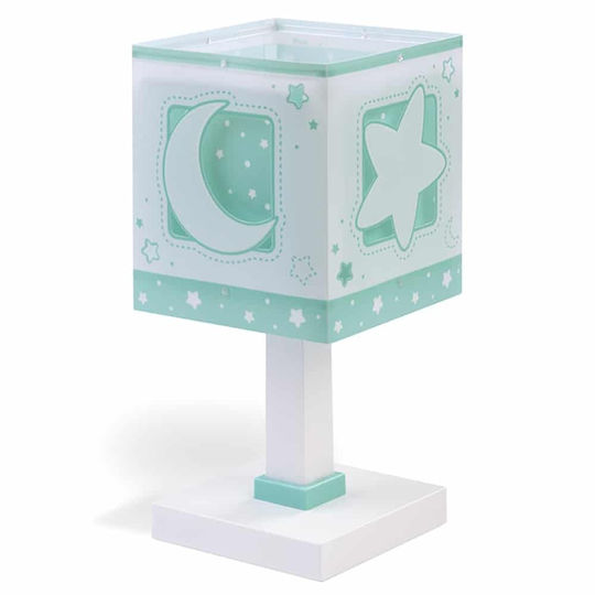 Ango Kids Portable Lamp Moonlight Green 15x15x30εκ.