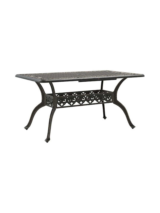 Tisch Stabil Bronze 150x90x72cm