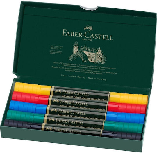 Set de markere acuarelabile Faber Castell Albrecht Durer 5 160305
