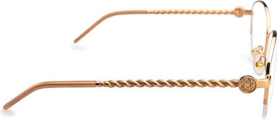 Elie Saab Women's Metal Prescription Eyeglass Frame Gold ES 047 DDB/18