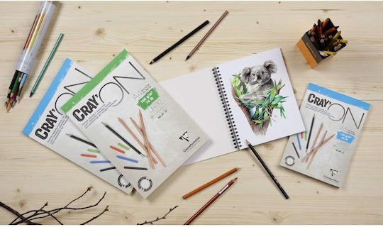 Sketch Pad Clairefontaine Cray'on A5 50 Sheets 120gr
