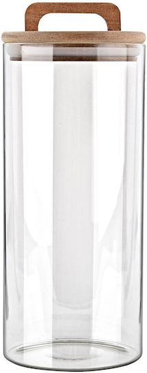Estia ALLURE Vase Allgemeine Verwendung mit luftdichtem Deckel Glas Transparent 1300ml Estia ALLURE Vase Allgemeine Verwendung mit luftdichtem Deckel Glas Transparent 1300ml