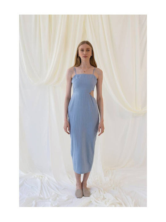 Mind Matter Dress Light Blue