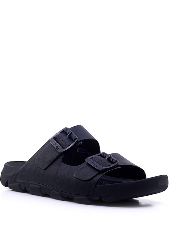 Jeep Footwear Herrensandalen in Schwarz Farbe