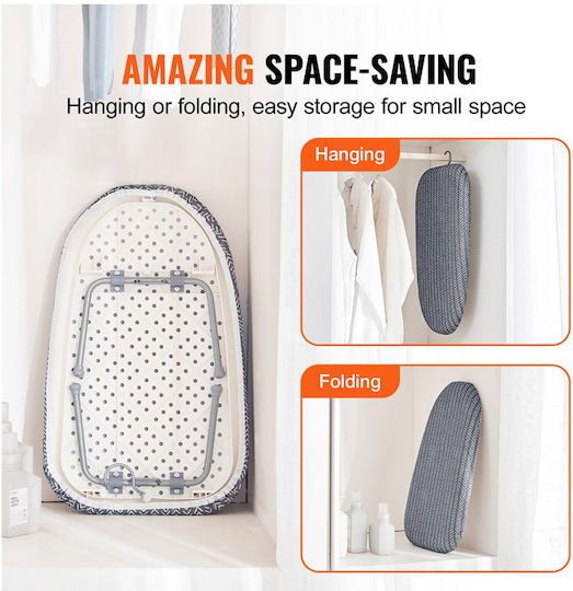 Vevor Tabletop Ironing Board 59.5x36.5x18.7cm