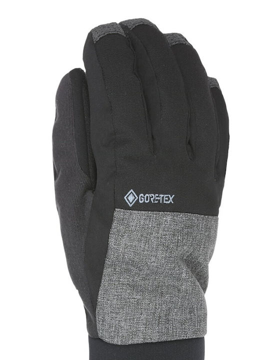 Level Men's Ski & Snowboard Gloves with Gore-Tex Black