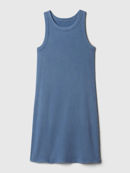 GAP Kids Dress Sleeveless Indigo