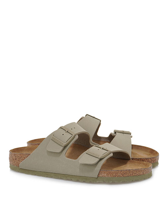 Birkenstock Classic Ανδρικά Σανδάλια σε Πράσινο Χρώμα