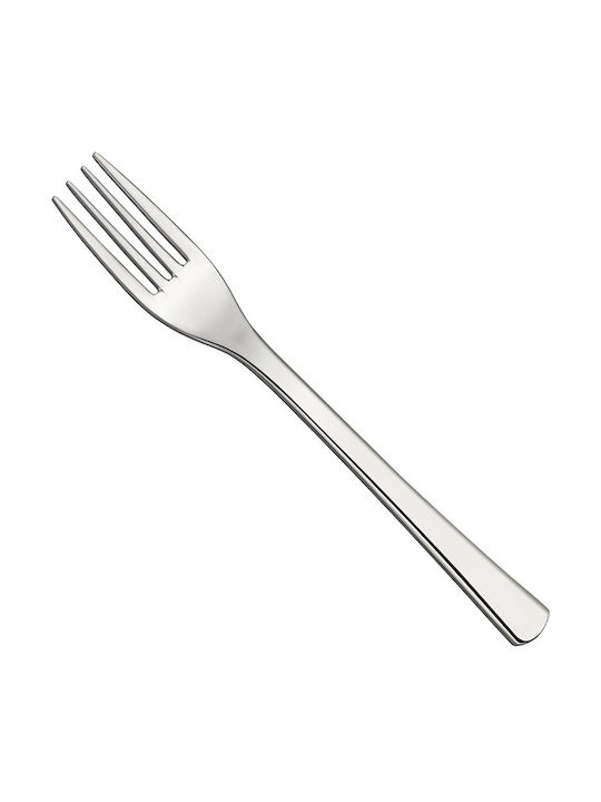Ready Gabel-Set Obst/Dessert Edelstahl Silber 18cm 12Stück