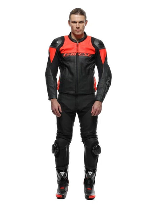 Dainese Delta Мъжки Мотоциклетен панталон Кожен Черен