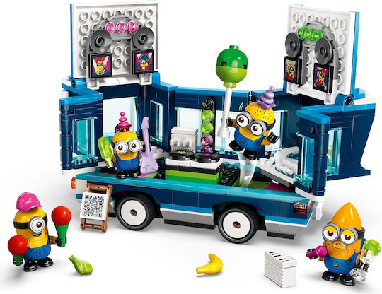 LEGO Minions Music Party Bus for Ages 7+ 379 Pieces