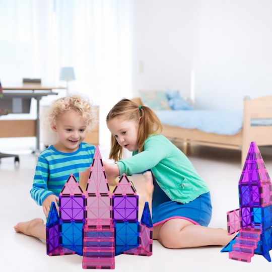 Wonder Toys Магнитна Конструкторска Игра Frozen Princess Castle