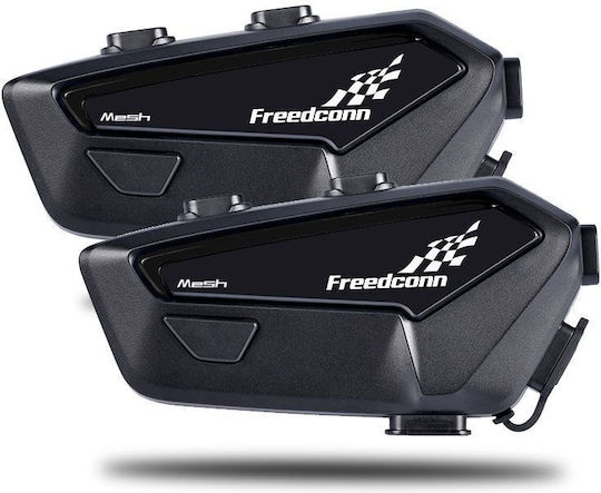 FreedConn Fx Pro Sistem de comunicare pentru motociclete cu un singur căști cu Bluetooth