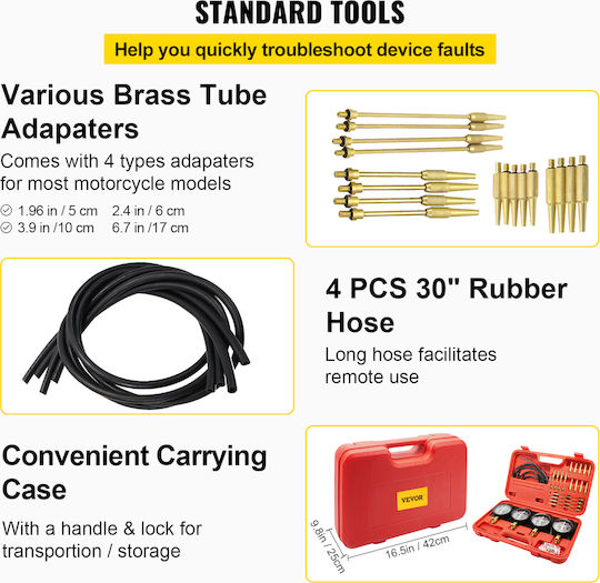 Vevor Car Carburetor Tool Set 8 Pieces