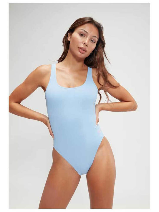 Speedo One-Piece Swimsuit Light Blue