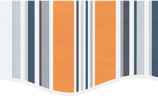 vidaXL Replacement Awning Multicolour with PU Coating 3x5m