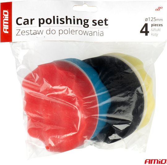AMiO Polishing Sponge 125mm 4pcs 03710