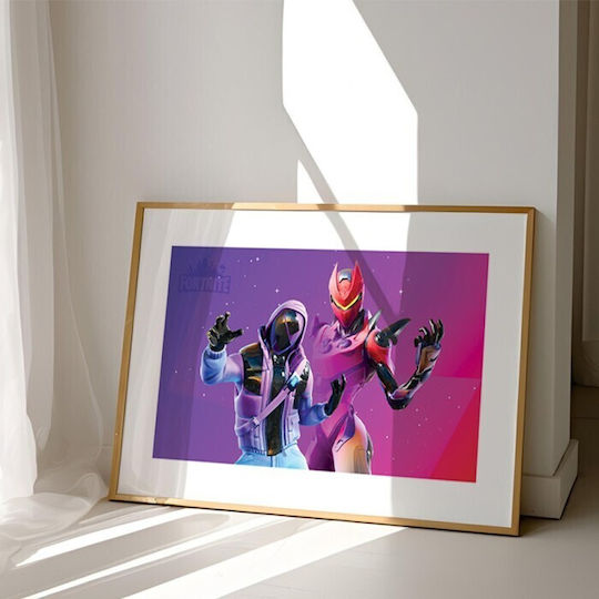 Walls Kids Wall Art Danger Zone Fortnite Framed 30x20cm