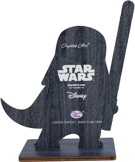 Craft Buddy Kids Arts Darth Vader Crystal Art Buddy Star Wars Series 1 Cbcafgr-sws001