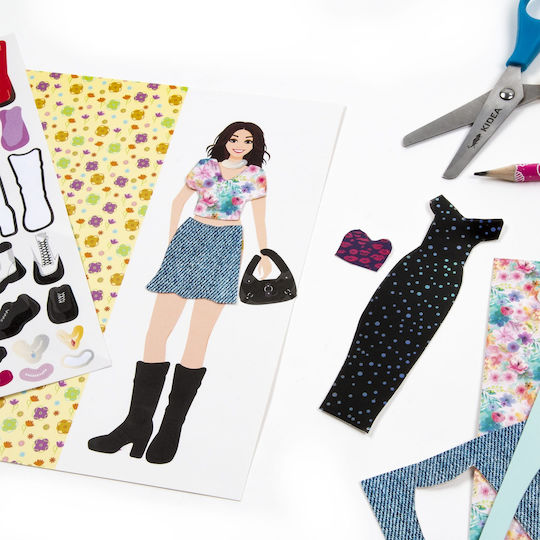Fashion Designer Set Stencils 10 Sheets Kidea