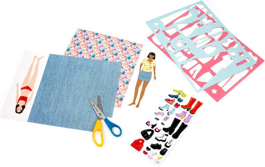 Fashion Designer Set Stencils 10 Sheets Kidea
