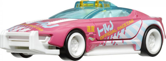 Sistem de tragere înapoi pentru mașini Hot Wheels Metallic Alpha Pursuit, scară 1:43