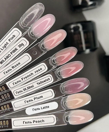 Aufbaugel Milano Cosmetic Pfirsich 30g