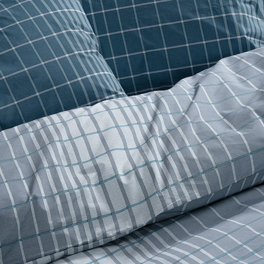 Beauty Home Set De Fețe De Pernă Single 160x240 Cm Albastru Petrol 2 Bucăți Beauty Home Set De Fețe De Pernă Single 160x240 Cm Albastru Petrol 2 Bucăți