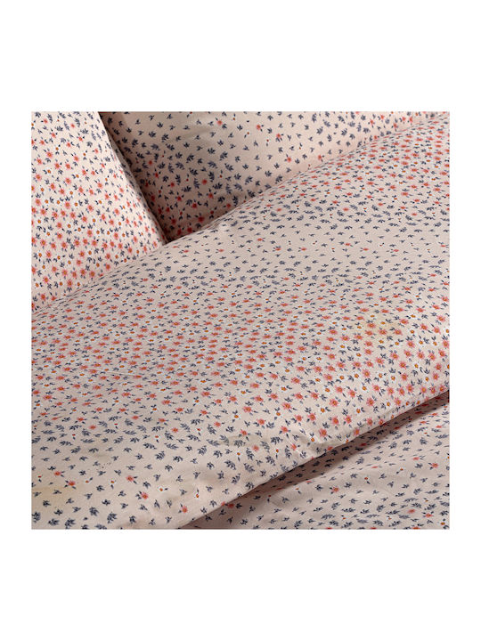 Beauty Home Set Quilt Single 160x240cm Salmon 12093PMMO 2 Pieces