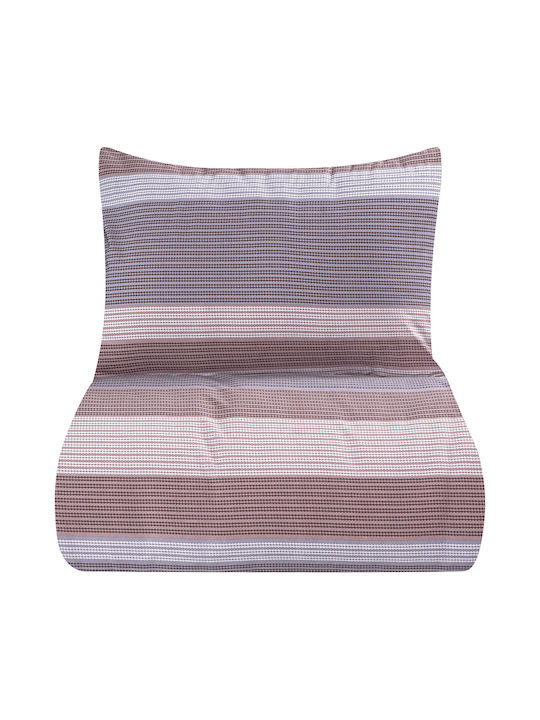 Beauty Home Set Duvet Cover Single 160x240cm Lilac 12085PMMO 3 Pieces