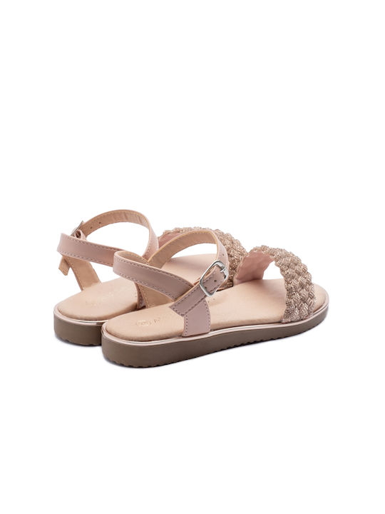 Allegria Kinder Sandalen Anatomisch Rose Gold