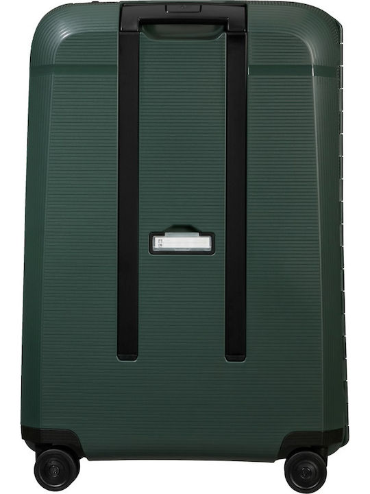 Samsonite MAGNUM Mittlerer Hartschalen-Reisekoffer Forestgrün mit 4 Rädern Höhe 69cm