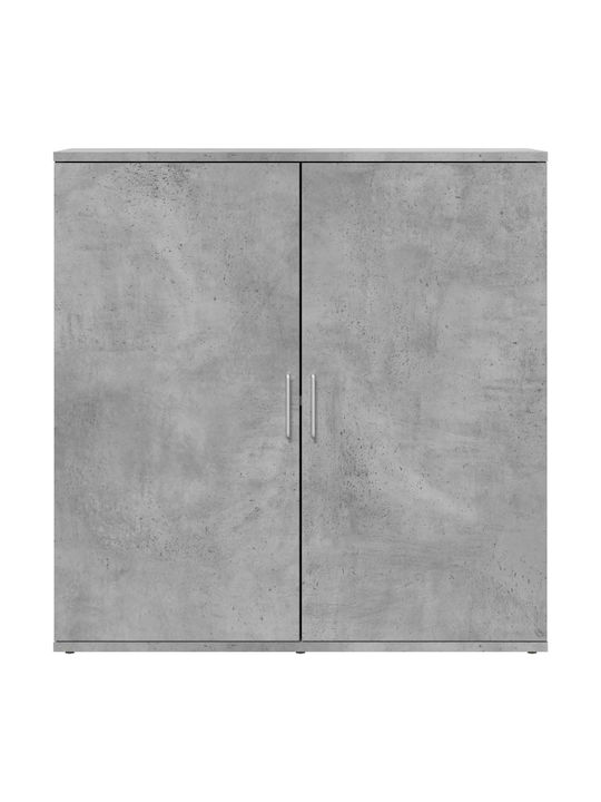 Μπουφές Ξύλινος Γκρι 158x38x80cm