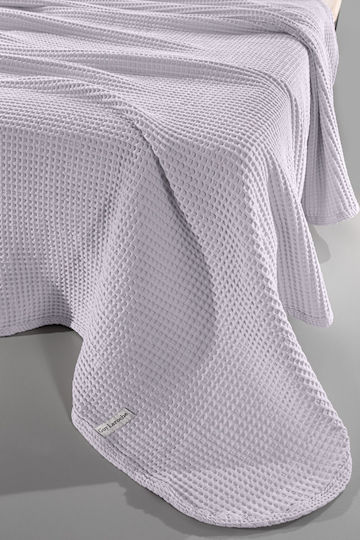 Guy Laroche Eternity Decke Piqué Moné 160x240cm Dusty Lila