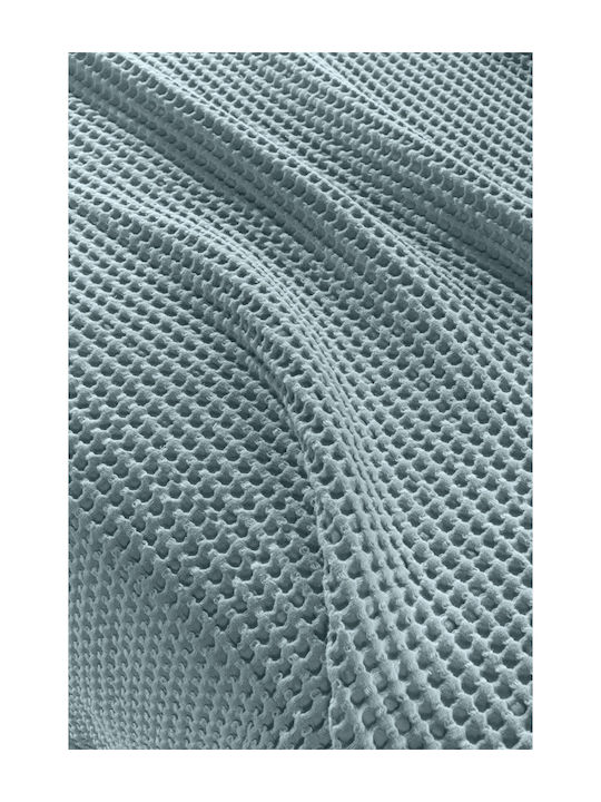 Guy Laroche Eternity Pique Double Blanket 230x240cm Cement