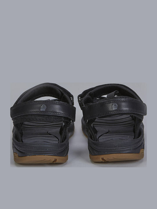 Herrensandalen in Schwarz Farbe