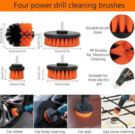 Washing Set for Interior Plastics - Dashboard Car 18pcs
