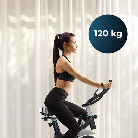 Cecotec DrumFit Indoor 6000 Compact Ποδήλατο Spinning Μαγνητικό με Ροδάκια
