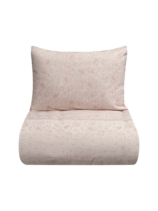 Beauty Home Tortugas Art 12091 Pillowcase Set Somon 52x72cm.