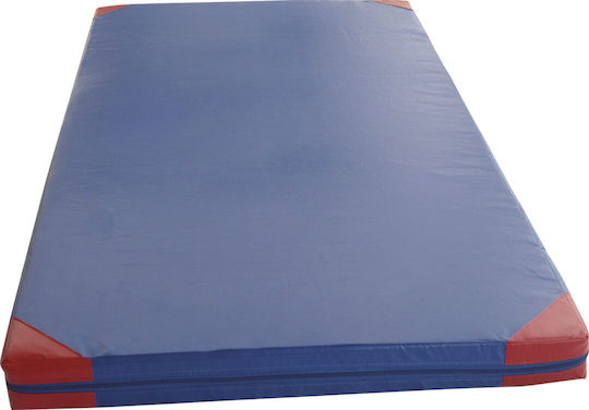 AMILA Fitnessmatte für Kunstturnen Blau (200x120x7cm)