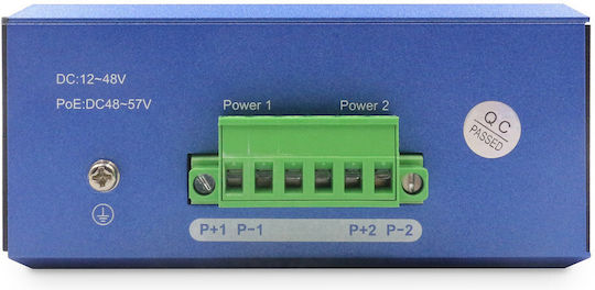 Digitus DN-651150 Unmanaged L2 Switch with 8 Gigabit (1Gbps) Ethernet Ports and 2 SFP Ports