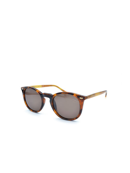 Gianfranco Ferre Sunglasses with Brown Tartaruga Plastic Frame and Polarized Lens GFF1413 003