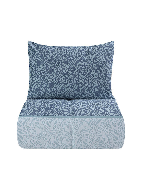 Beauty Home Bora Art 12081 Set Față de Pernă Benzină 52x72cm.