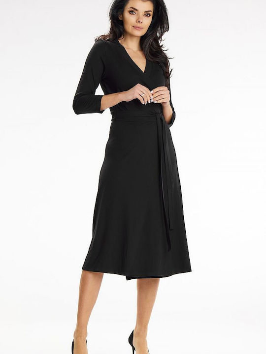 Awama Dress Black